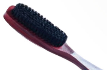 Natural bristle brush