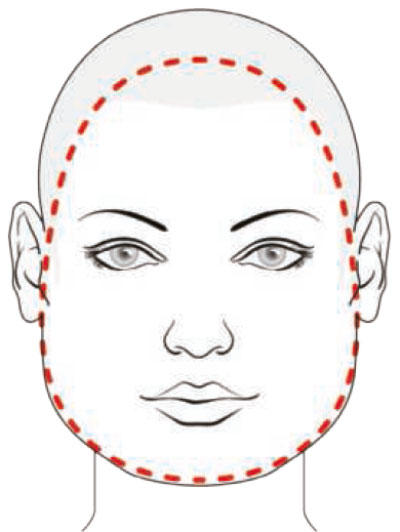 Triangular facial type